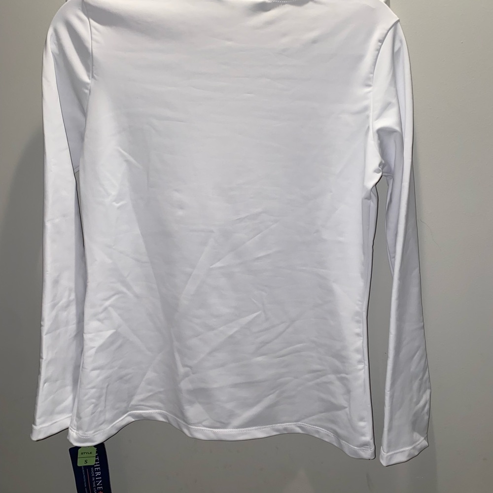 Katherine Way white long sleeve. NWT - Picture 9 of 9
